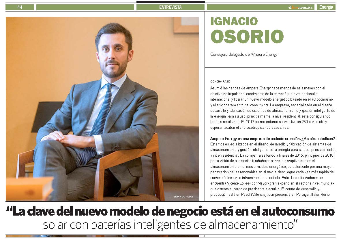 Entrevista a Ignacio Osorio en El Economista