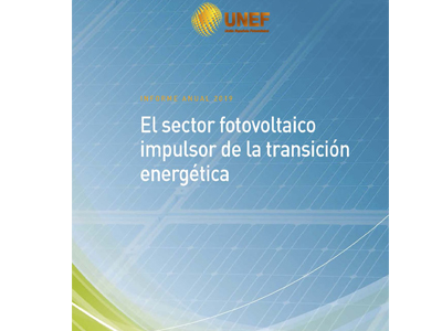 Informe anual de UNEF: el sector fotovoltaico, impulsor de la transición energética